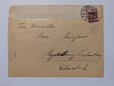 Deutsches reich infla - reich, beleg