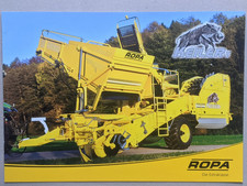 ROPA KEILER I Kartoffelvollernter Kartoffelroder Prospekt Traktor Schlepper
