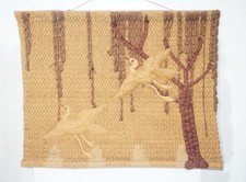 True Vintage Wandteppich Jute