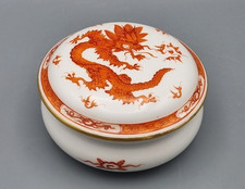 Meissen Porzellan Deckeldose D