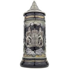 Bierkrug mit Deckel 0,7L -