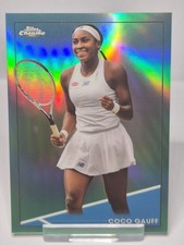 2021 Topps Chrome Tennis Coco