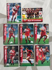 Fussball '95 PANINI - Trading Cards - Verschiedene Bayer Leverkusen Spieler