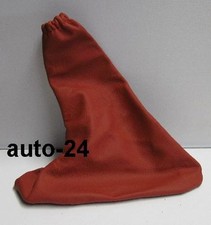 irmscher Leder Handbremssack rot Opel Corsa B, GSi, Hand Brems Hebel Manschette