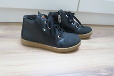 KAVAT Kinder Leder Stiefel Schuhe Boots Reißverschluß  31  schwarz Herbst Winter