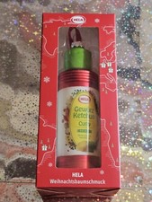 HELA  KETCHUP - CURRY   -- Dekokugel- Baumschmuck-CHRISTBAUMKUGEL-originell- OVP