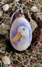 Gänseei Handbemalt Unikat