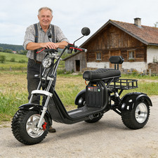 Elektrisches Dreirad mit