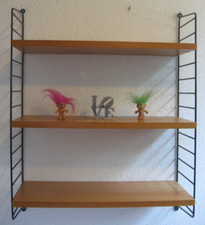 String Regal Ulme / Rüster. orig. Kajsa & Nisse Strinning BTH 60 x 20 x 75 cm