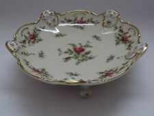 Rosenthal Kronach Schale Moliere 3 füßig Dekor  Moosrose  D 15
