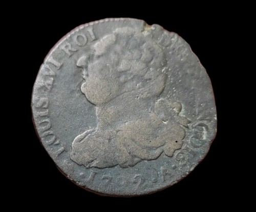 Louis xvi sols 1792 a - louis,