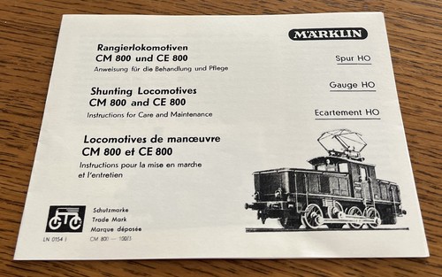 Für märklin 800 und ce - 800,
