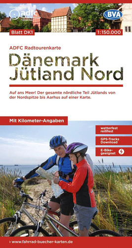 Adfc radtourenkarte dk1 - adfc-radtourenkarte,