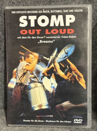 Dvd stomp out loud brooms - stomp,