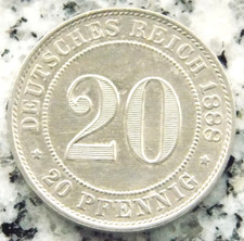 Pfennig 1888 kaiserreich - j,