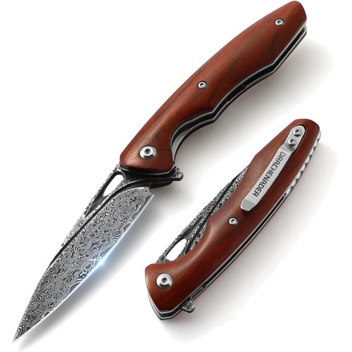 Taschenmesser einhand damast - einhand,