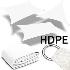Weiß Sonnensegel HDPE