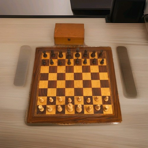 Holz schach komplett set - holz-schach,