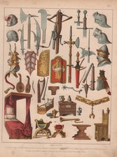 1880 Waffen weapons Möbel