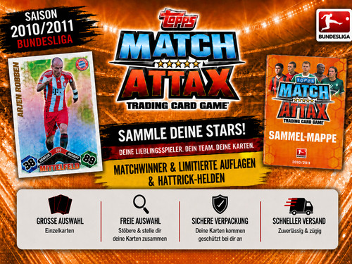 Topps match attax 2010 2011 - topps,