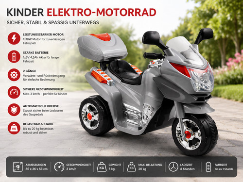 Kinder elektromotorrad - kinder,