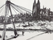 Franz Ruffing: Lithographie