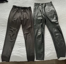Leggings Paket Leder/Stoff Gr