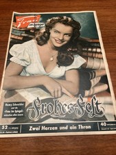 Alte Zeitschrift, Romy Schneider, Frau Im Spiegel, 1954