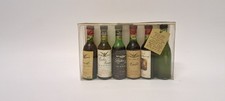  6x Miniaturflaschen