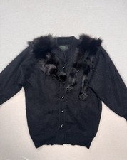 BLUHMOD Angora Strickjacke