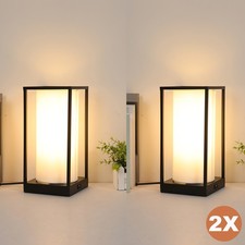 2X Tischlampe Nachttischlampe
