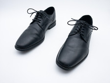 MERCEDES Herren Businessschuh Schnürschuh Elegant schwarz Gr 41 EU Art 32358-98