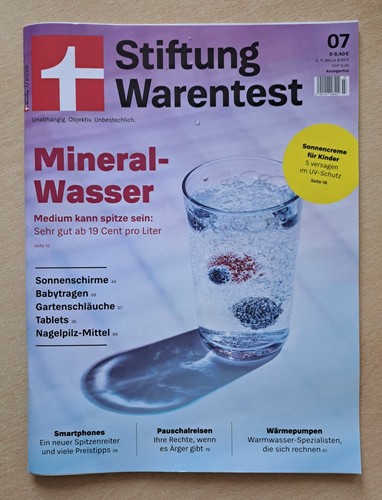 Stiftung warentest test 2026 - warentest, 7/2026