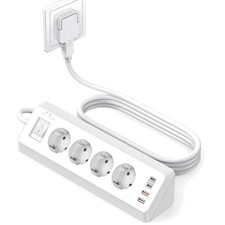 Platzsparende 4-Fach