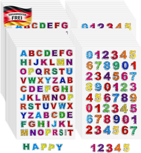 Buchstaben aufkleber - buchstaben,