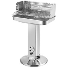 Holzkohlegrill Edelstahl