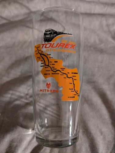 Bierglas mitropa tourex - ddr,