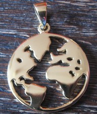 Globus Weltkugel Anhänger