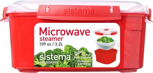 Microwave dampfgarer groß - |,