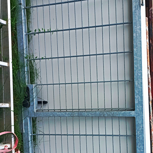 Fußgängertor metall verzinkt - fußgängertor,