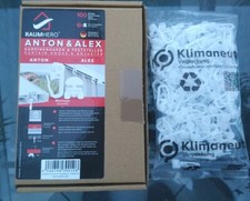 100 Gardinenhacken mit 6 Feststeller  Gardinen U-Schienen Röllchen  NEU/ OVP