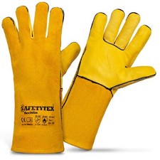Schweißerhandschuhe RECHLIN Arbeitshandschuhe Lederhandschuhe Mig Mag Größe 10