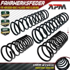 4x Federn Fahrwerksfeder Vorne