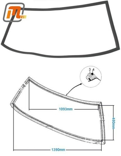 Ford taunus mk1 windscreen - ford,