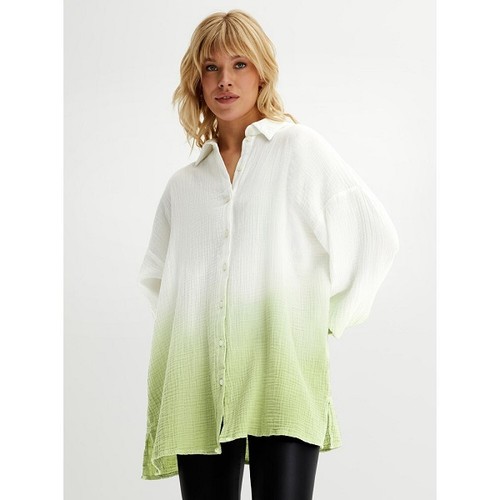 Bluse beige damen - bluse,
