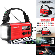 Solar Notfallradio 20000mAh