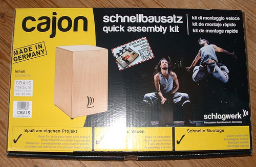Cajon schnellbausatz cba - schnellbausatz,