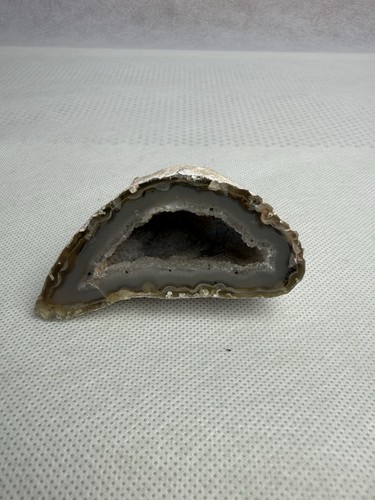 Achatdruse achat geode hälfte - achat,