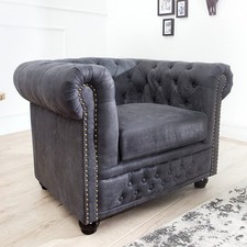 Edler Chesterfield Sessel