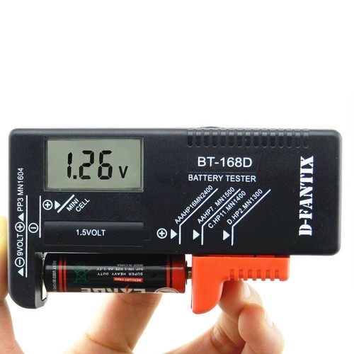 Digitaler batterietester - digitaler,
